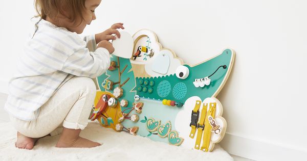 Busy Board jouet en bois pour enfant